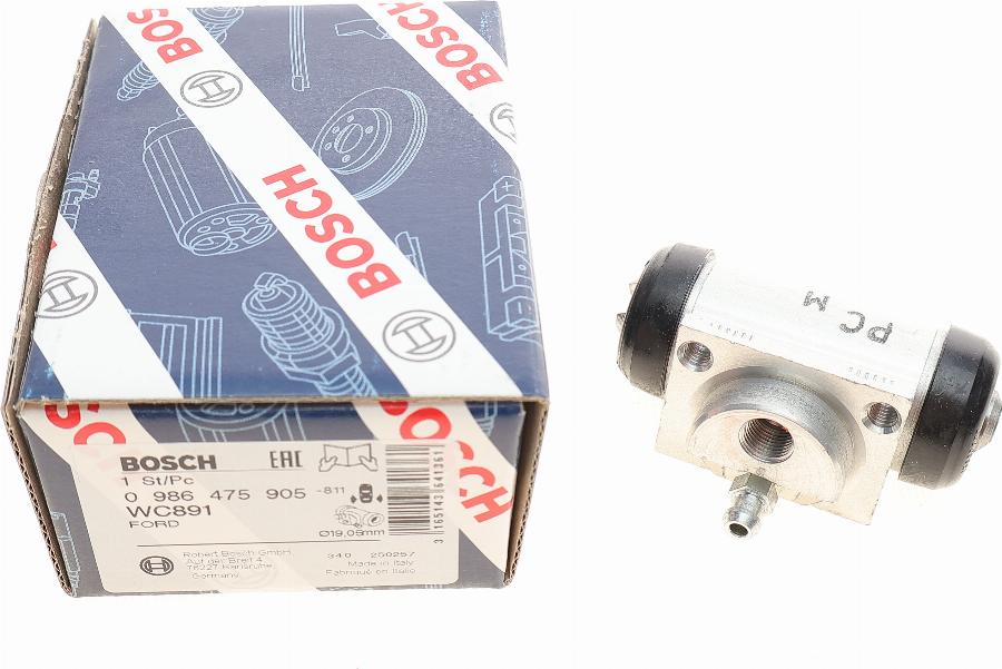 BOSCH 0 986 475 905 - Riteņa bremžu cilindrs ps1.lv