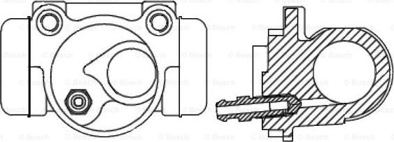 BOSCH 0 986 475 637 - Riteņa bremžu cilindrs ps1.lv