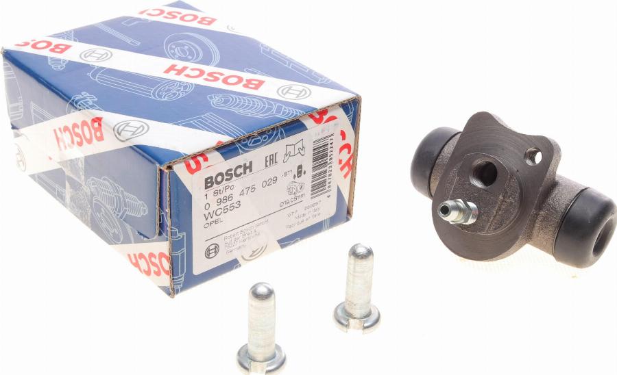 BOSCH 0 986 475 029 - Riteņa bremžu cilindrs ps1.lv