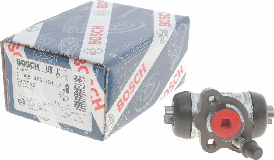 BOSCH 0 986 475 734 - Riteņa bremžu cilindrs ps1.lv