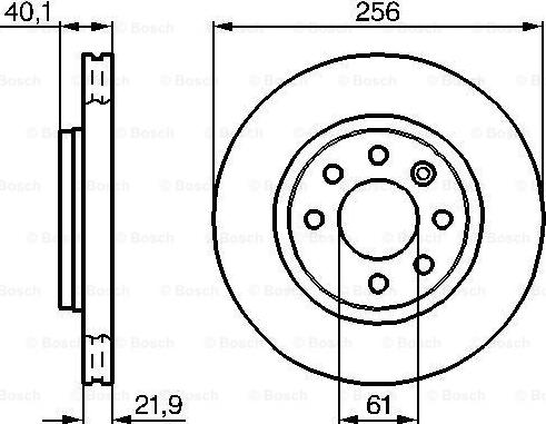 BOSCH 0 986 478 431 - Bremžu diski ps1.lv