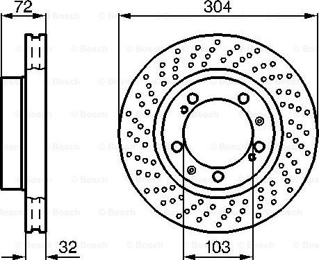 BOSCH 0 986 478 599 - Bremžu diski ps1.lv