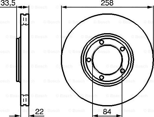 BOSCH 0 986 478 530 - Bremžu diski ps1.lv