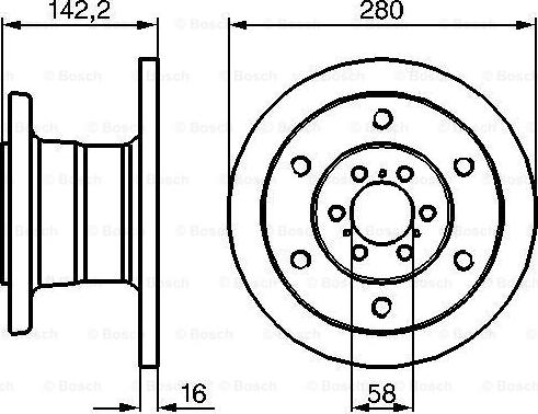 BOSCH 0 986 478 649 - Bremžu diski ps1.lv