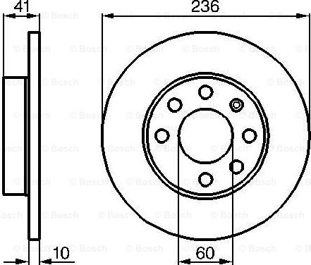 BOSCH 0 986 478 080 - Bremžu diski ps1.lv