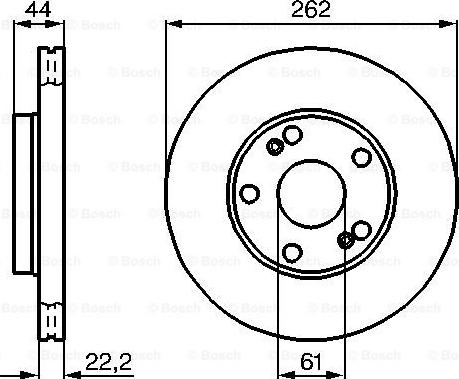 BOSCH 0 986 478 864 - Bremžu diski ps1.lv