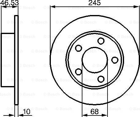 Open Parts BDR1030.10 - Bremžu diski ps1.lv