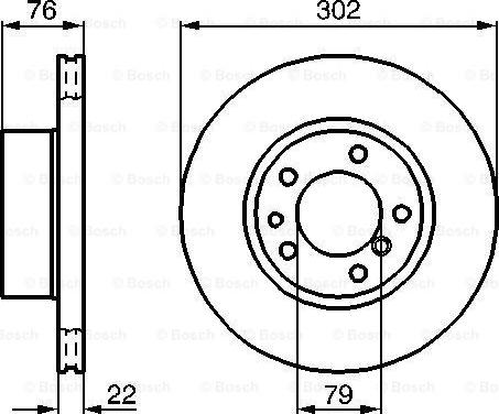 BOSCH 0 986 478 318 - Bremžu diski ps1.lv