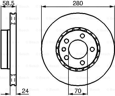 Stellox 6020-1184V-SX - Bremžu diski ps1.lv