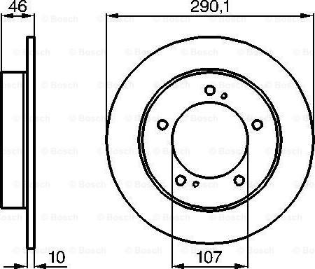 BOSCH 0 986 478 377 - Bremžu diski ps1.lv