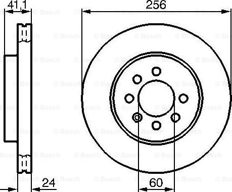 BOSCH 0 986 478 286 - Bremžu diski ps1.lv