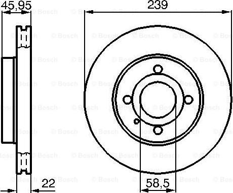 BOSCH 0 986 478 228 - Bremžu diski ps1.lv