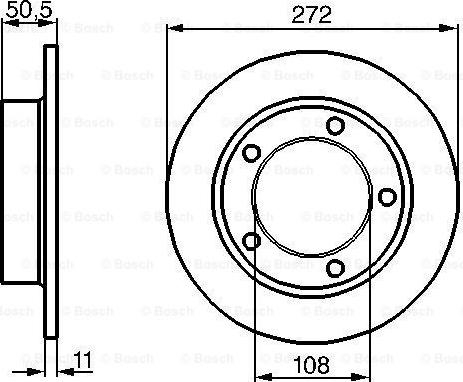 BOSCH 0 986 478 746 - Bremžu diski ps1.lv