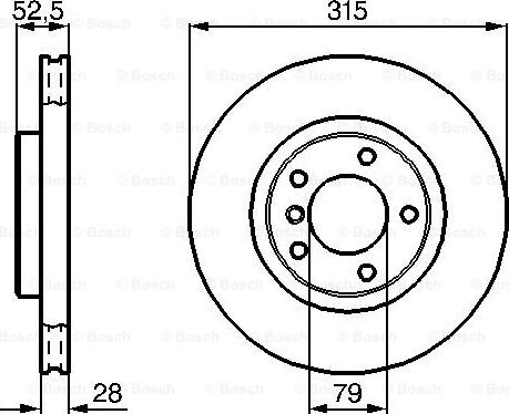 BOSCH 0 986 478 762 - Bremžu diski ps1.lv