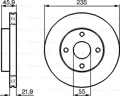 BOSCH 0 986 478 787 - Bremžu diski ps1.lv