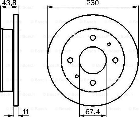 Parts-Mall HCCA-034 - Bremžu diski ps1.lv