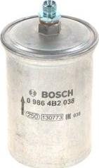 BOSCH 0 986 4B2 038 - Degvielas filtrs ps1.lv