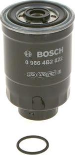 BOSCH 0 986 4B2 022 - Degvielas filtrs ps1.lv