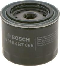 BOSCH 0 986 4B7 066 - Eļļas filtrs ps1.lv