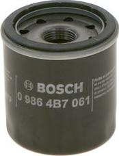 BOSCH 0 986 4B7 061 - Eļļas filtrs ps1.lv