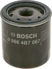 BOSCH 0 986 4B7 067 - Eļļas filtrs ps1.lv