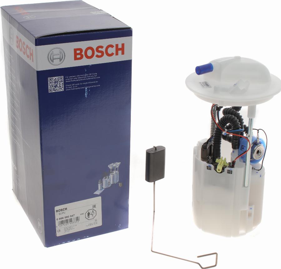 BOSCH 0 986 580 947 - Degvielas sūkņa modulis ps1.lv