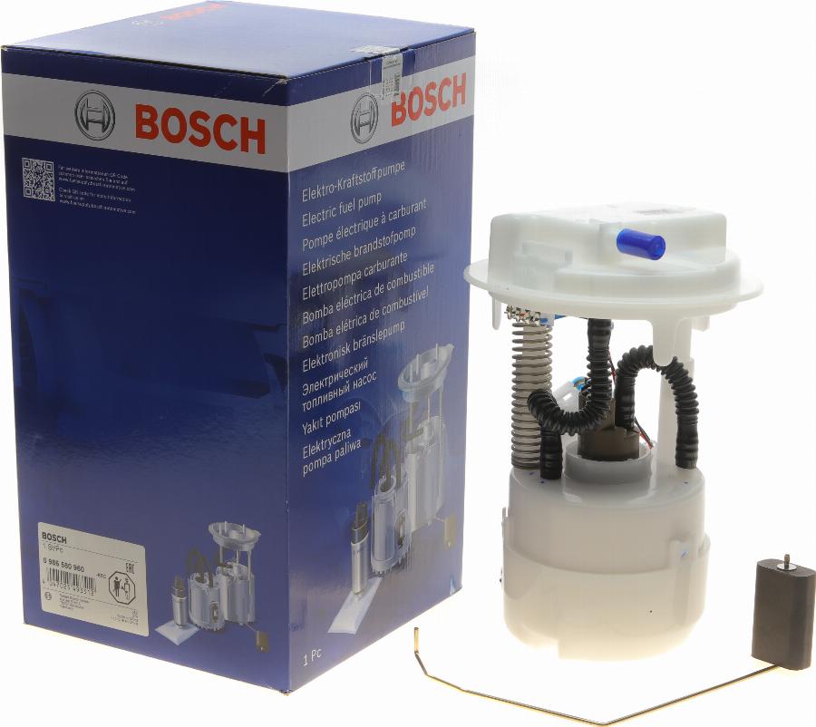 BOSCH 0 986 580 960 - Degvielas sūkņa modulis ps1.lv