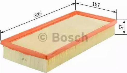 BOSCH 0 986 626 807 - Gaisa filtrs ps1.lv