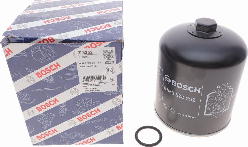 BOSCH 0 986 628 252 - Gaisa sausinātāja patrona, Gaisa kompresors ps1.lv