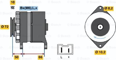 BOSCH 0 986 040 031 - Ģenerators ps1.lv