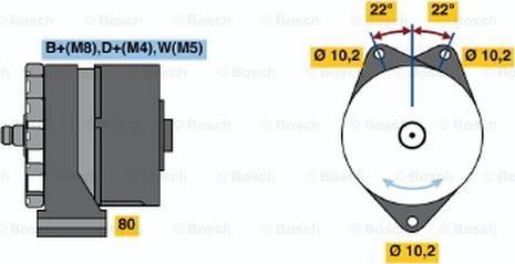 BOSCH 0 986 036 920 - Ģenerators ps1.lv