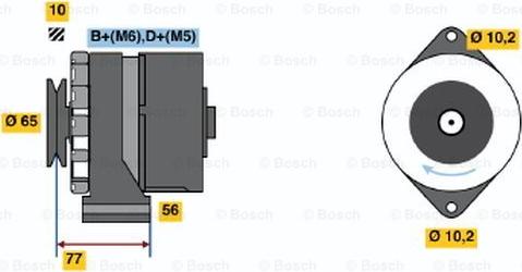 BOSCH 0 986 038 190 - Ģenerators ps1.lv