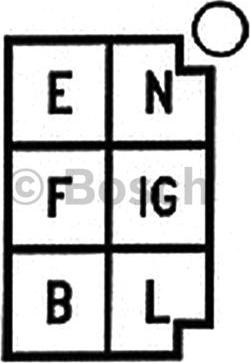 BOSCH 0 986 190 024 - Ģeneratora sprieguma regulators ps1.lv