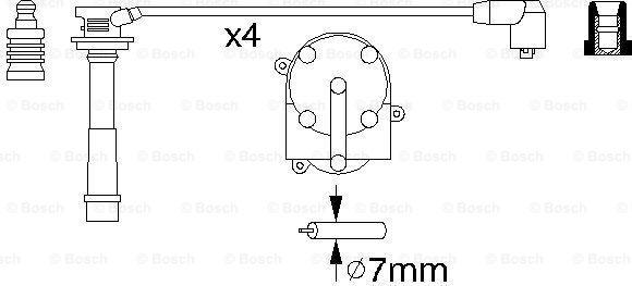 BOSCH 0 986 356 931 - Augstsprieguma vadu komplekts ps1.lv