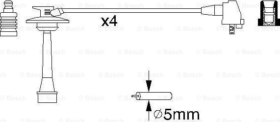 BOSCH 0 986 356 933 - Augstsprieguma vadu komplekts ps1.lv