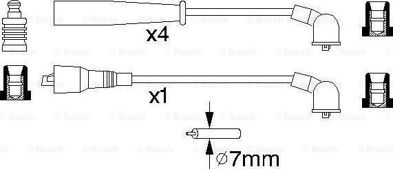 BOSCH 0 986 356 897 - Augstsprieguma vadu komplekts ps1.lv