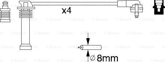 BOSCH 0 986 356 805 - Augstsprieguma vadu komplekts ps1.lv