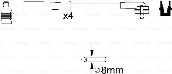 BOSCH 0 986 356 887 - Augstsprieguma vadu komplekts ps1.lv