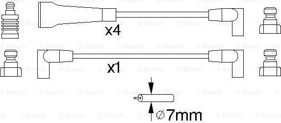 BOSCH 0 986 356 824 - Augstsprieguma vadu komplekts ps1.lv