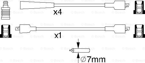 BOSCH 0 986 356 828 - Augstsprieguma vadu komplekts ps1.lv