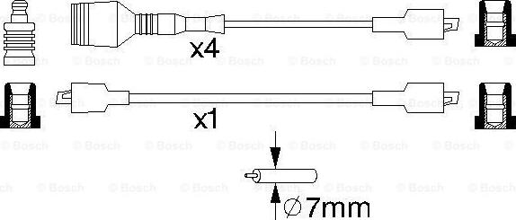 BOSCH 0 986 356 823 - Augstsprieguma vadu komplekts ps1.lv