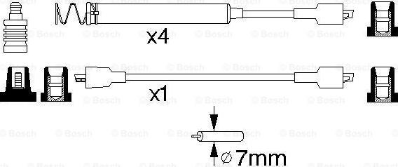 BOSCH 0 986 356 796 - Augstsprieguma vadu komplekts ps1.lv