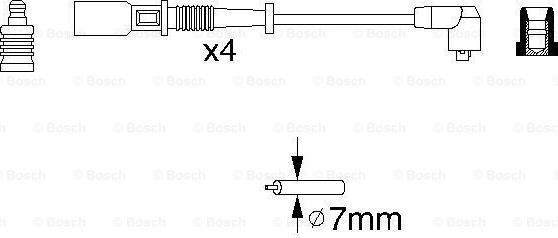 BOSCH 0 986 356 754 - Augstsprieguma vadu komplekts ps1.lv