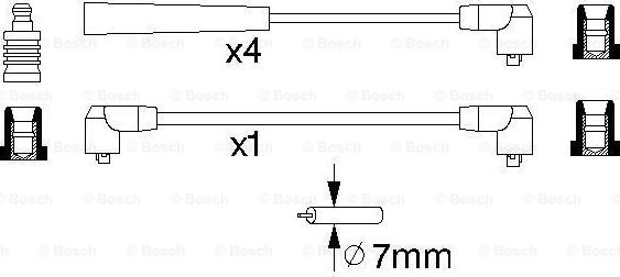 BOSCH 0 986 356 758 - Augstsprieguma vadu komplekts ps1.lv