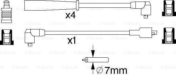 BOSCH 0 986 356 706 - Augstsprieguma vadu komplekts ps1.lv