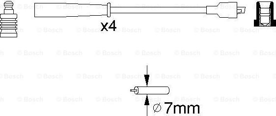 BOSCH 0 986 356 716 - Augstsprieguma vadu komplekts ps1.lv