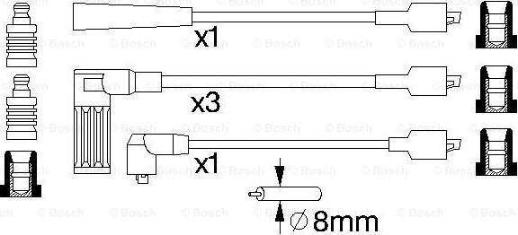 BOSCH 0 986 356 792 - Augstsprieguma vadu komplekts ps1.lv