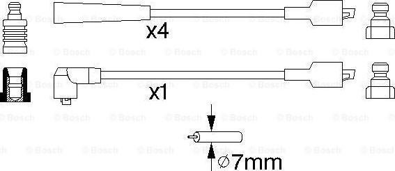 BOSCH 0 986 356 786 - Augstsprieguma vadu komplekts ps1.lv