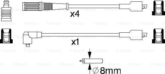 BOSCH 0 986 357 113 - Augstsprieguma vadu komplekts ps1.lv