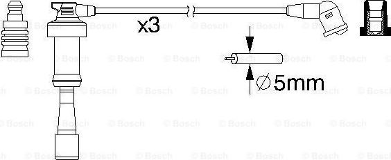 BOSCH 0 986 357 207 - Augstsprieguma vadu komplekts ps1.lv